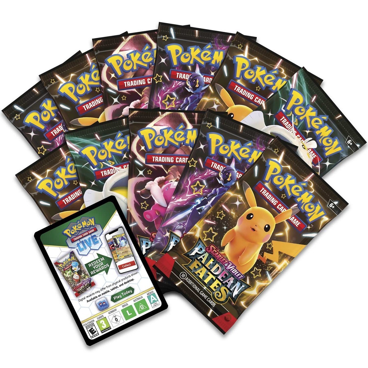 Scarlet & Violet-Paldean Fates Pokémon Center Elite Trainer Box